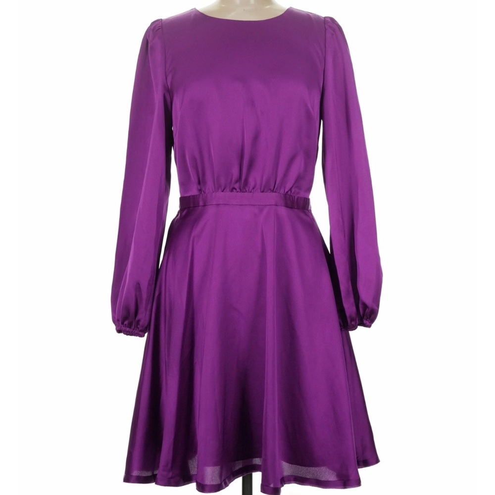 Elegant Milly Purple Women's Cocktail Dress